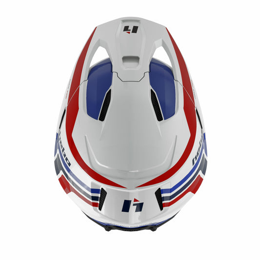 Hebo Trials Zone Pro Classic Helmet White