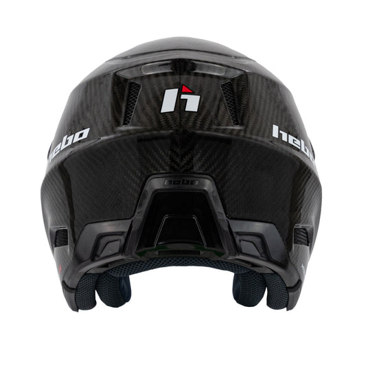 Hebo Trials Zone Race Carbon K3 Gloss Helmet Black