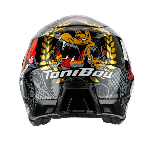 Hebo Trials Zone Pro Toni Bou 34 Helmet Black
