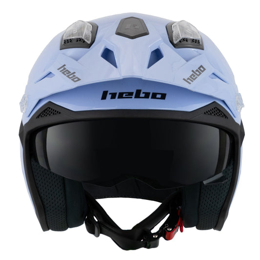 Hebo Trials Zone 5 Monocolor Helmet Blue