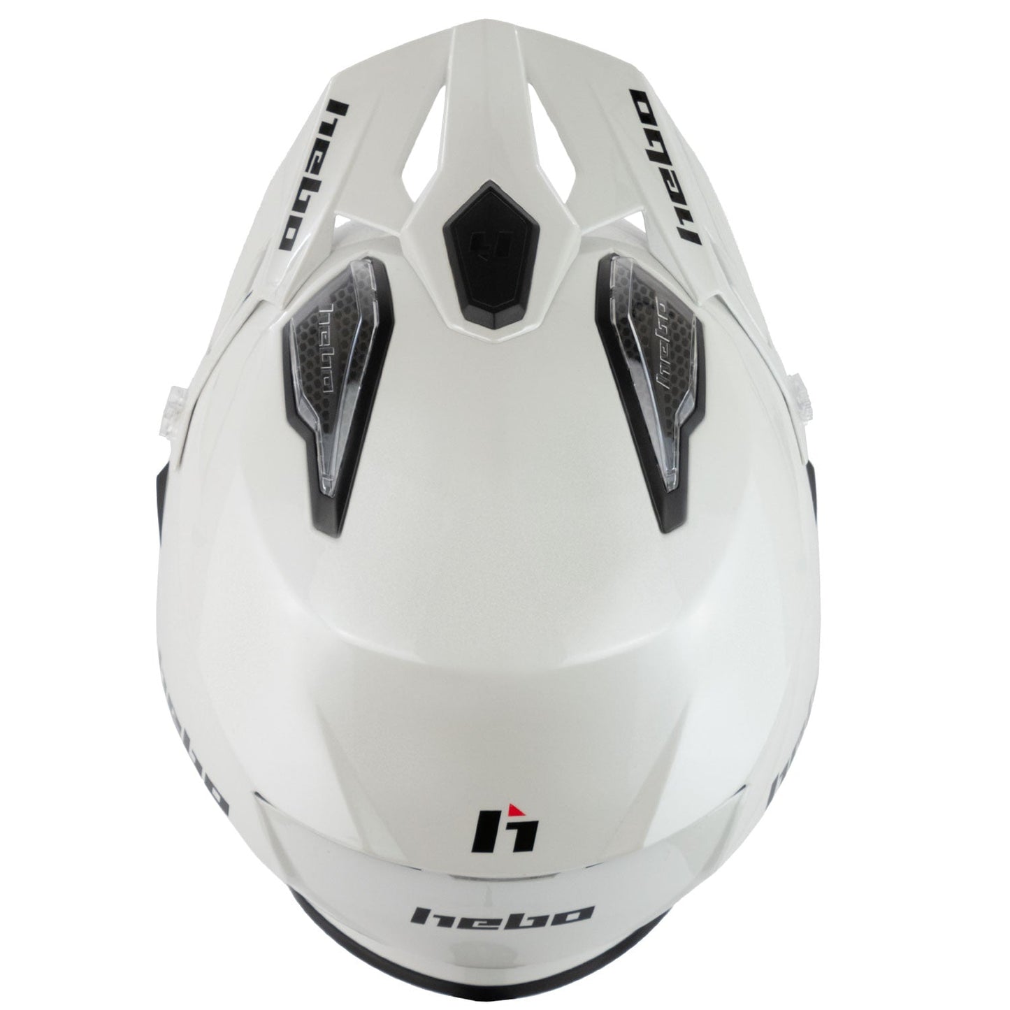 Hebo Trials Zone 5 Monocolor Helmet White