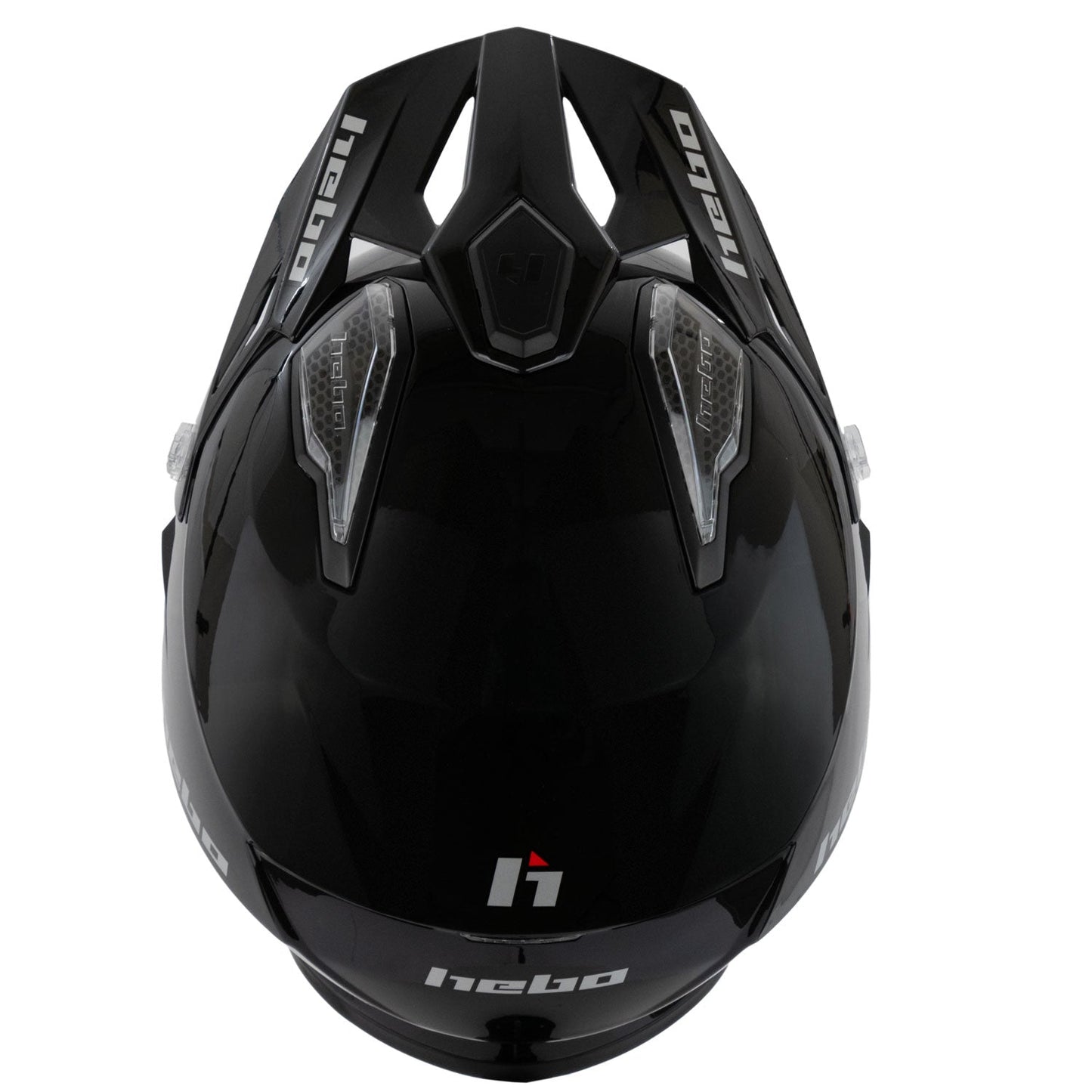 Hebo Trials Zone 5 Monocolor Helmet Black