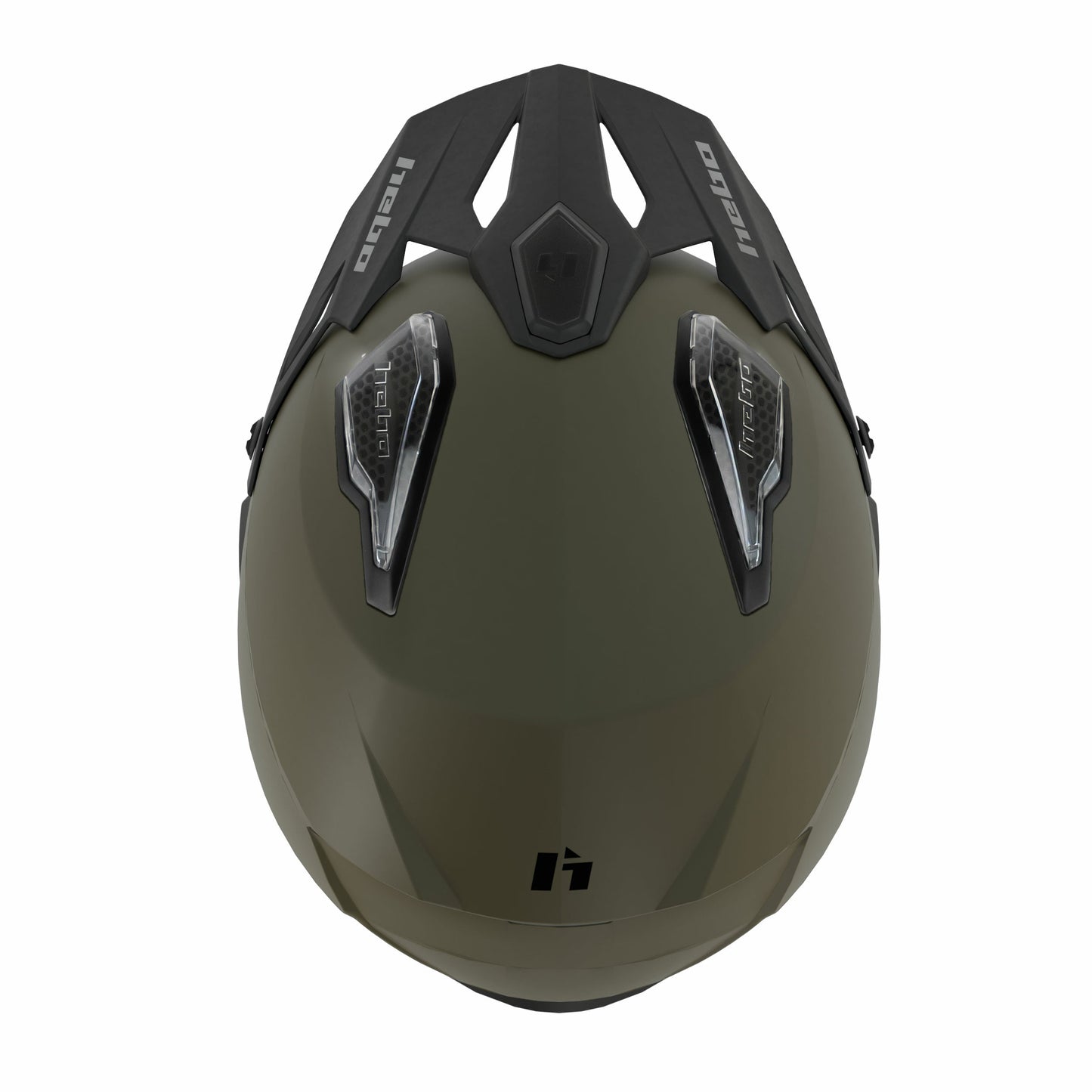 Hebo Trials Zone 5 Duo Helmet Green