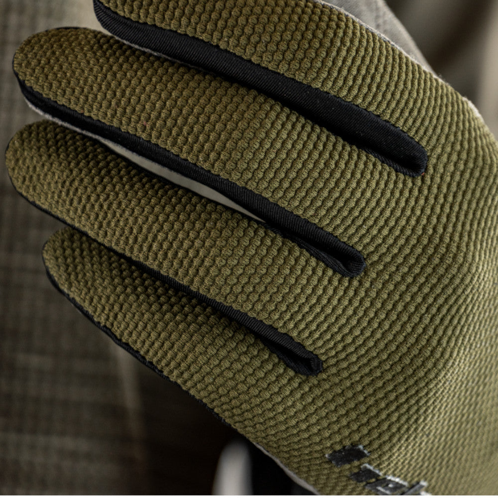 Hebo Trials Nano Pro Gloves Khaki