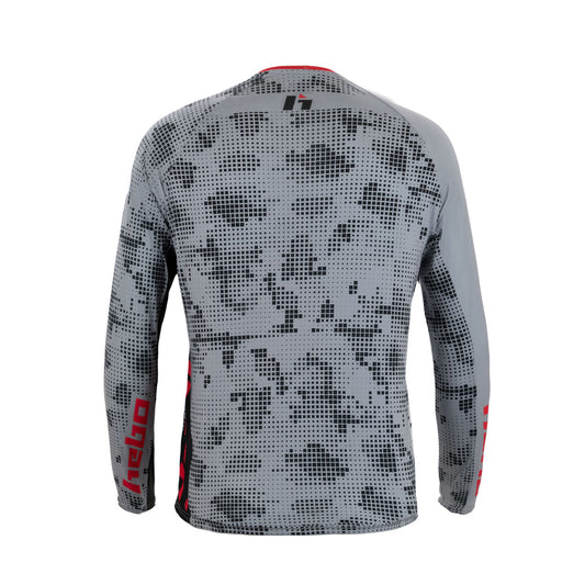 Hebo Trials Pro V Jersey Grey