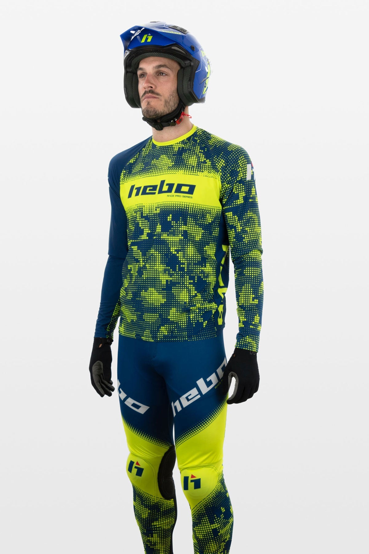 Hebo Trials Kit Combo Pro V Yellow