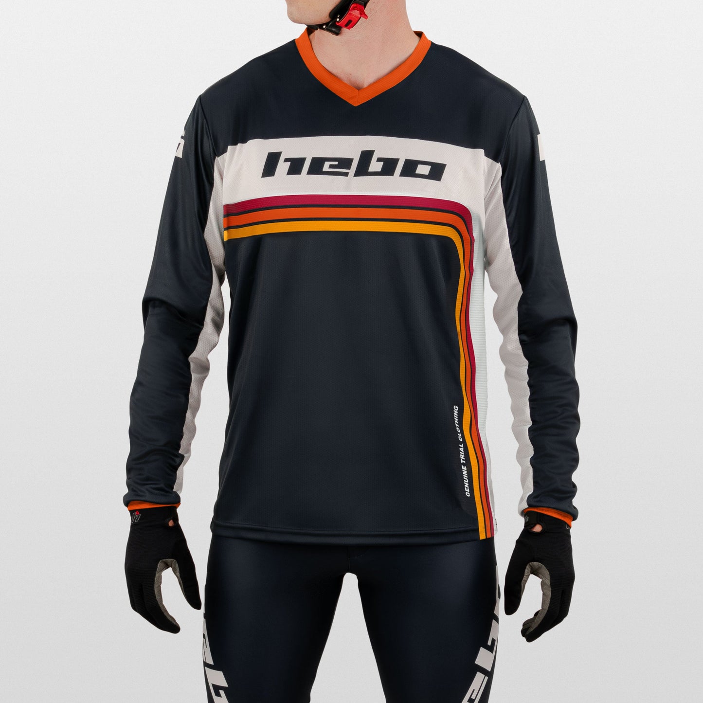 Hebo Trials Pro Retro Jersey Red