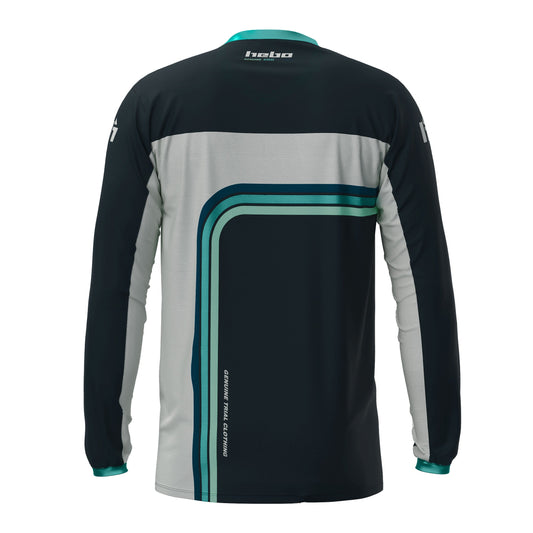 Hebo Trials Pro Retro Jersey Green