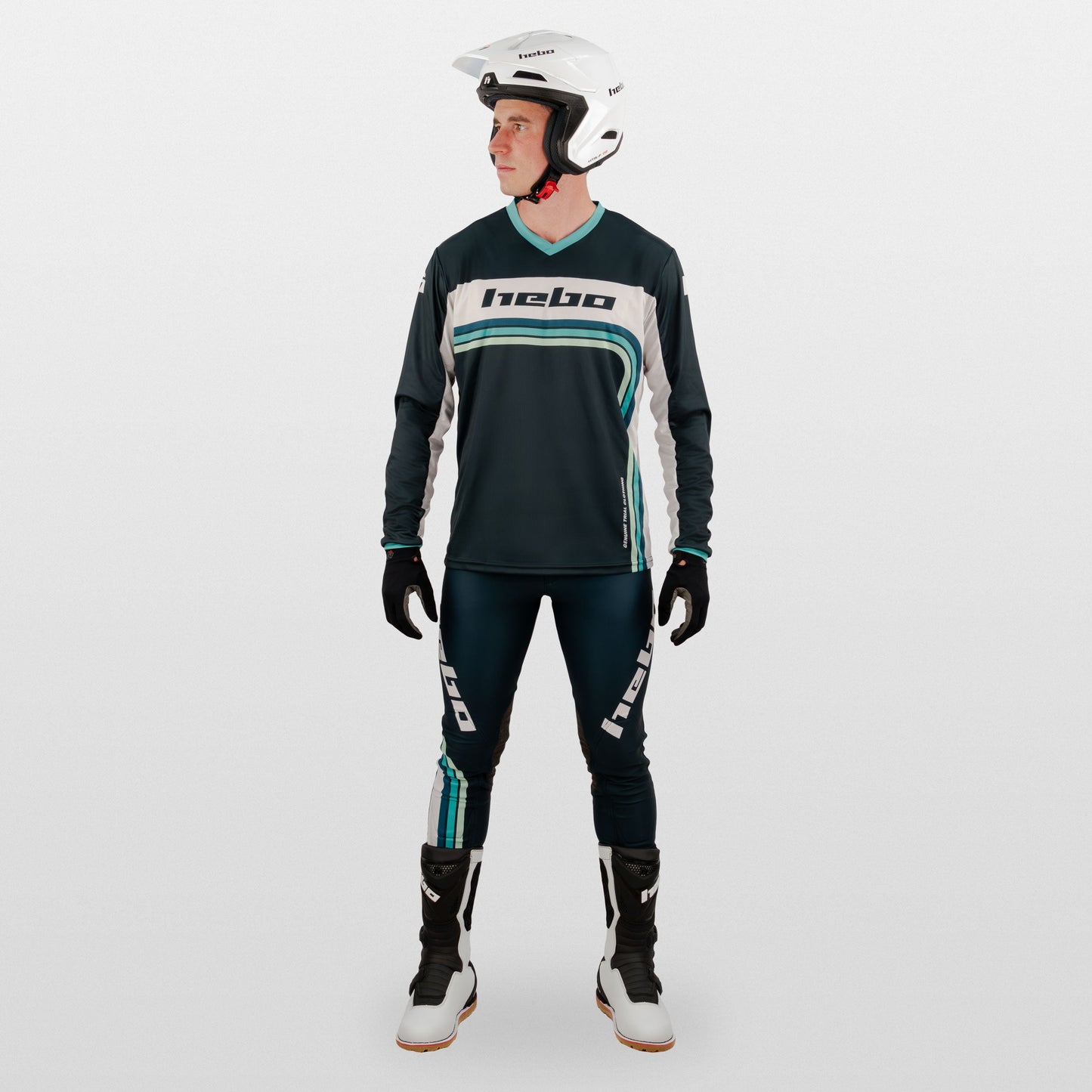 Hebo Trials Kit Combo Pro Retro Green