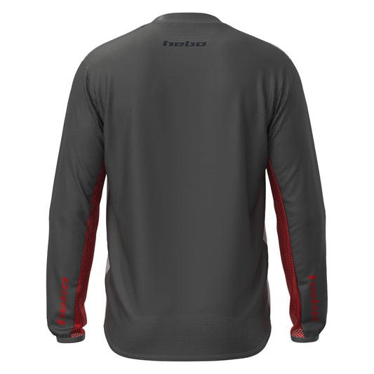Hebo Trials Tech 25 Jersey Grey
