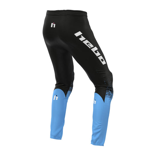 Hebo Trials Kids Pro 24 Dripped Pants Blue