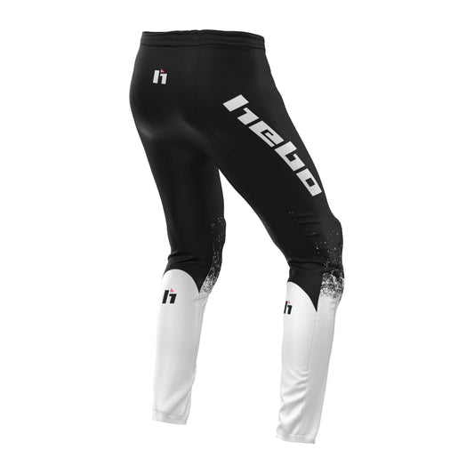 Hebo Trials Kids Pro 24 Dripped Pants White