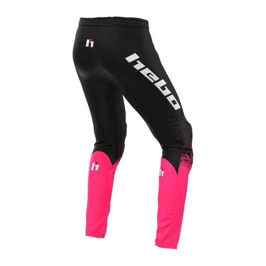 Hebo Trials Kids Pro 24 Dripped Pants Pink