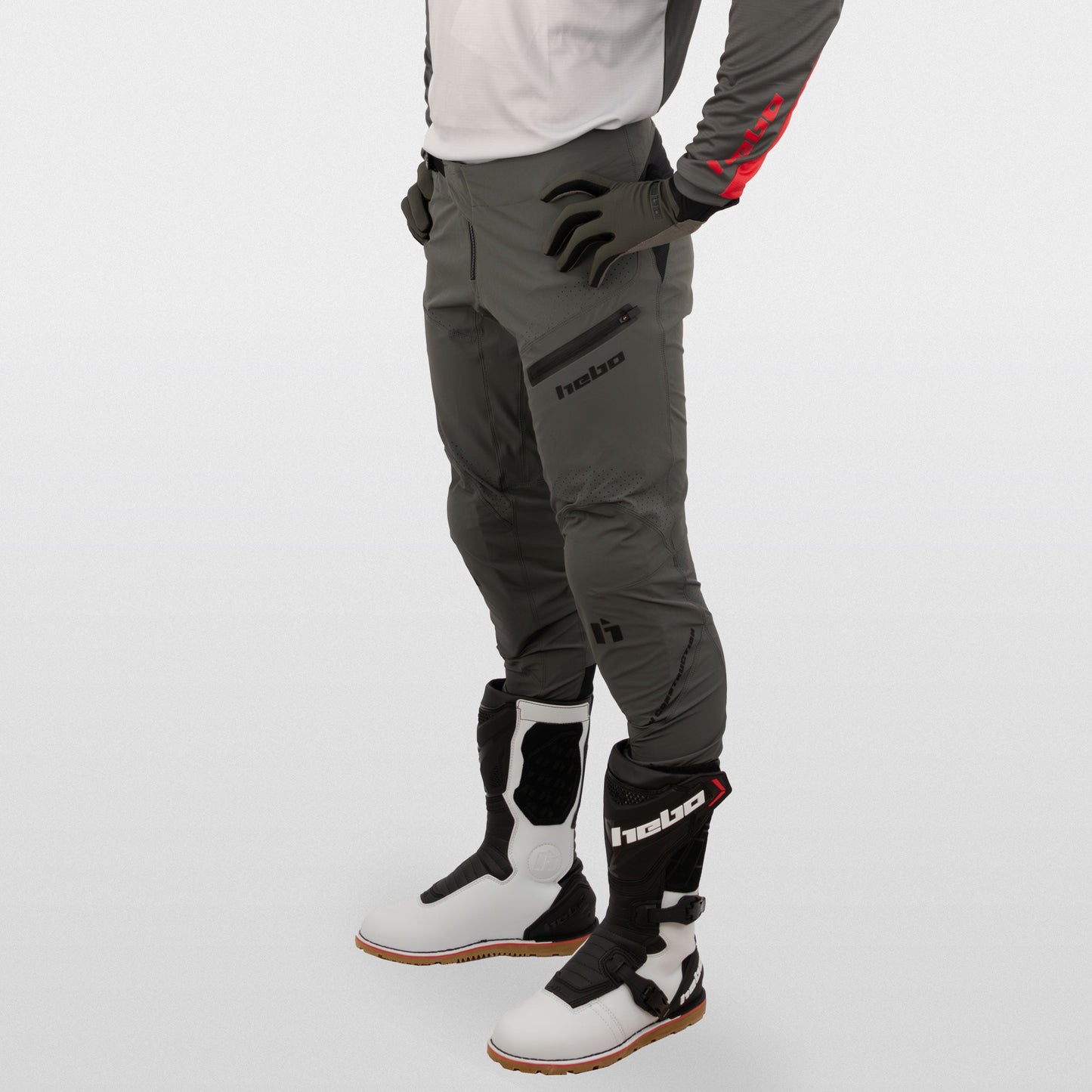 Hebo Trials Tech 25 Pants Grey