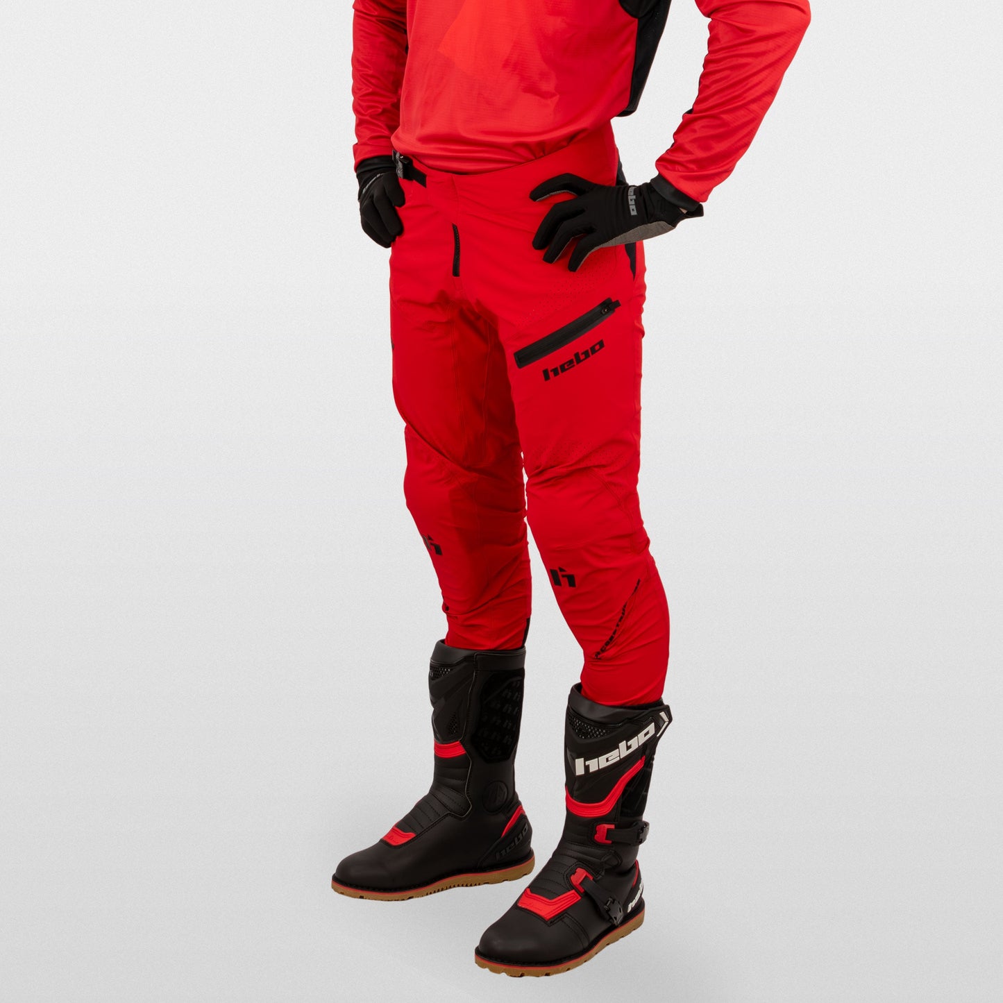 Hebo Trials Tech 25 Pants Red