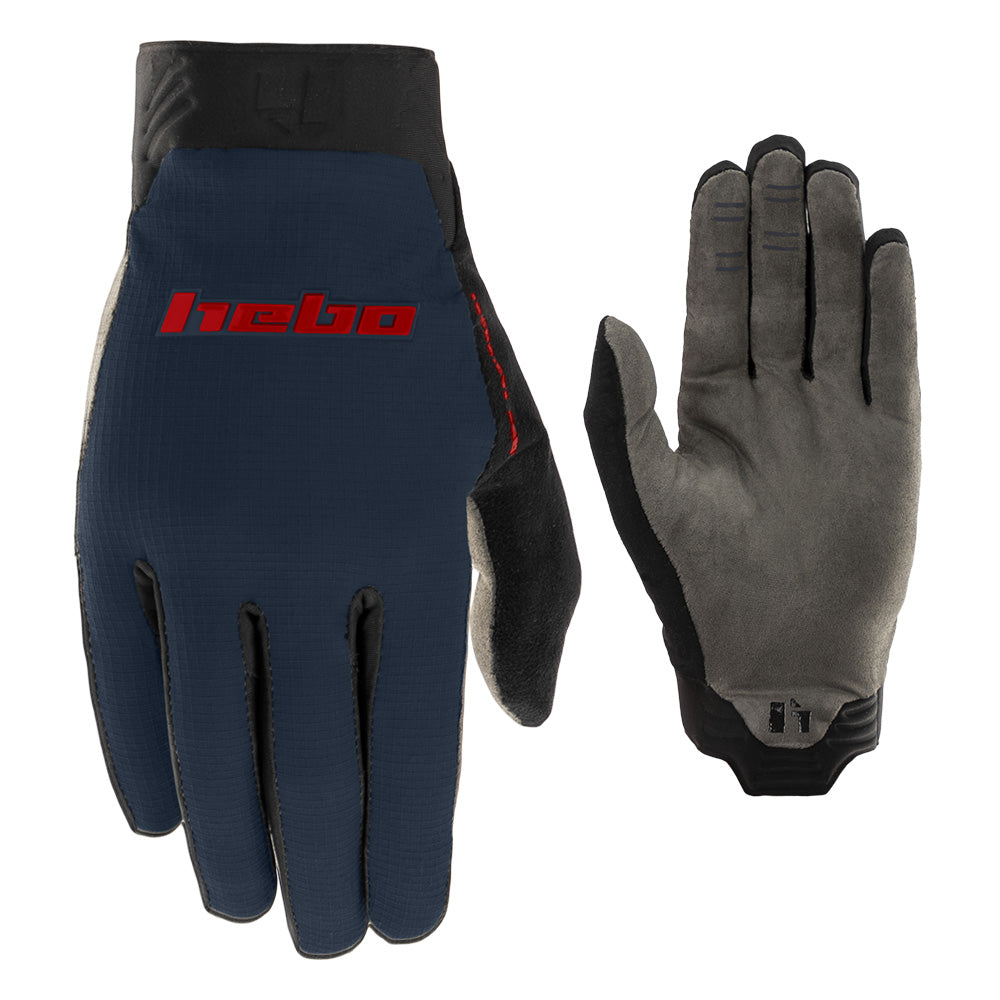 Hebo Trials Tech Gloves Blue