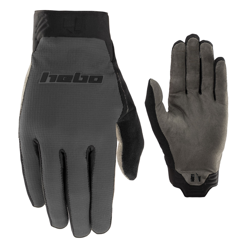 Hebo Trials Tech Gloves Grey
