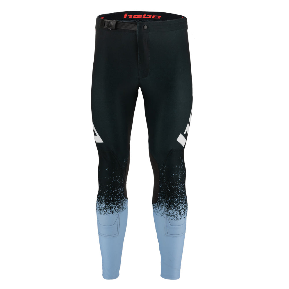 Hebo Trials Kids Pro 24 Dripped Pants Blue