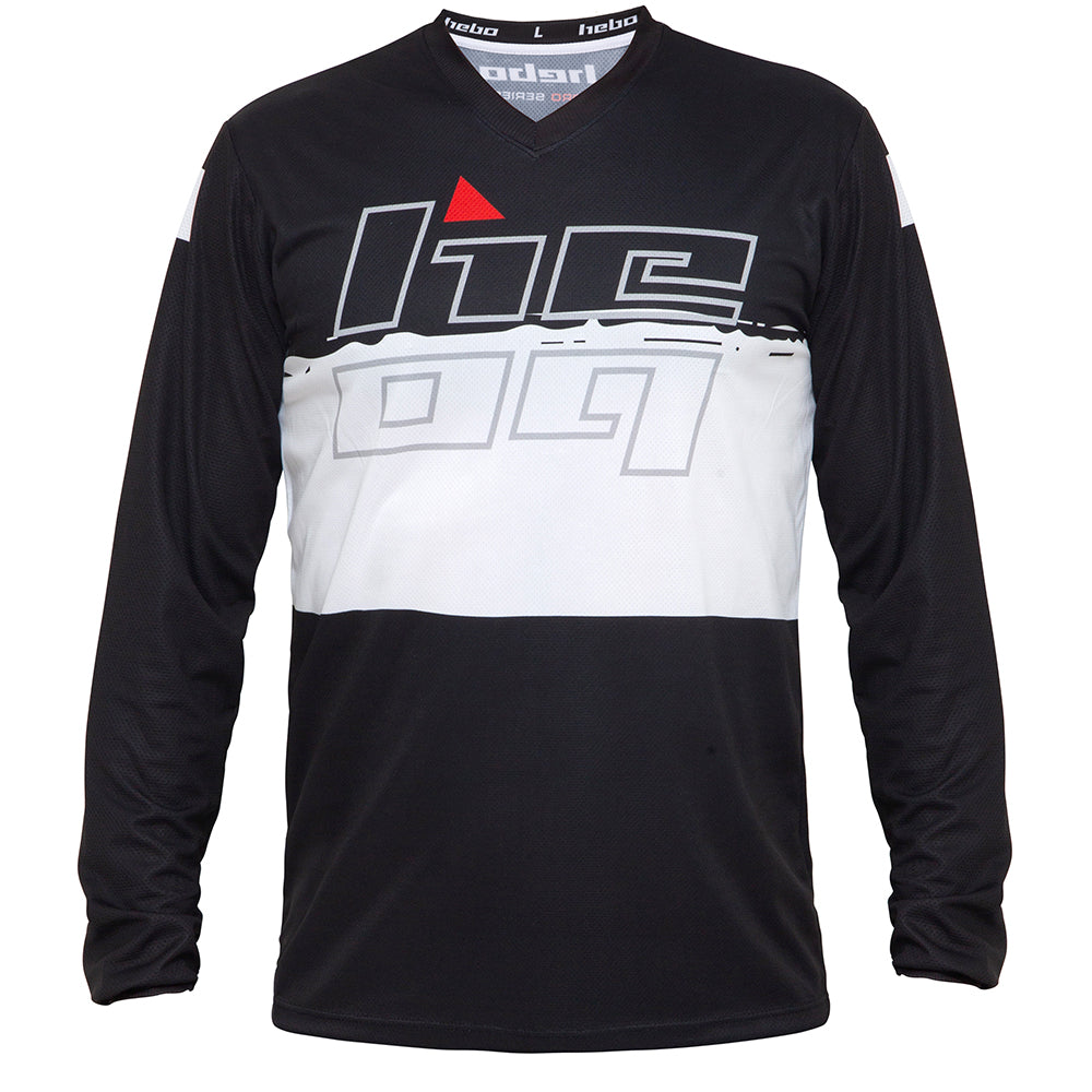Hebo Trials Pro Jersey Black/White
