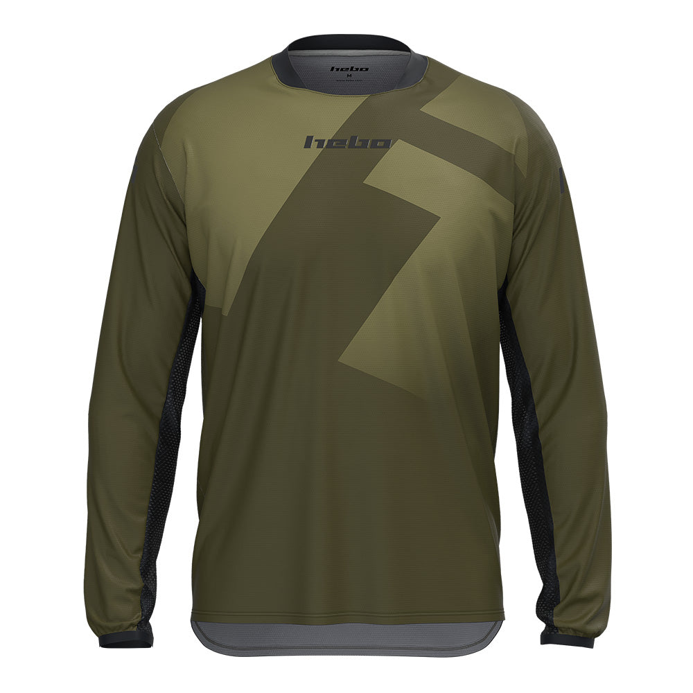 Hebo Trials Tech 25 Jersey Green
