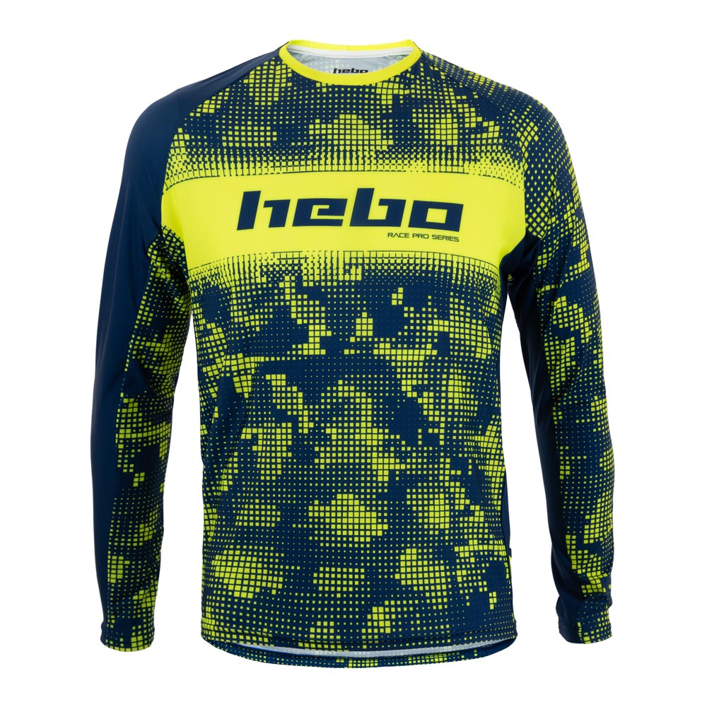 Hebo Trials Pro V Jersey Yellow