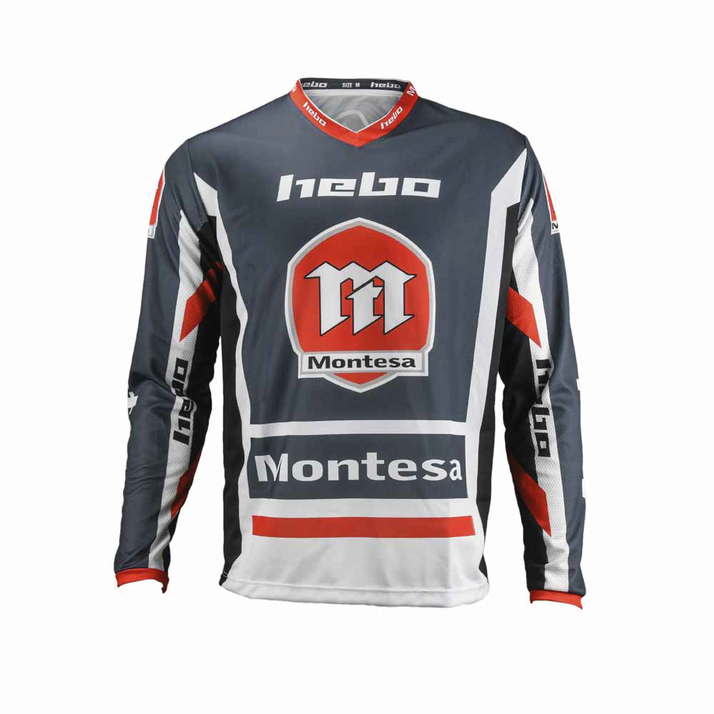 Hebo Trials Montesa Classic III Jersey Grey/Black