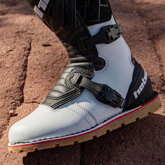 Hebo Trials Technical 3.0 Micro Boots White