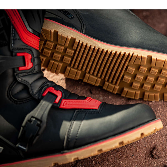 Hebo Trials Technical 3.0 Micro Boots Red