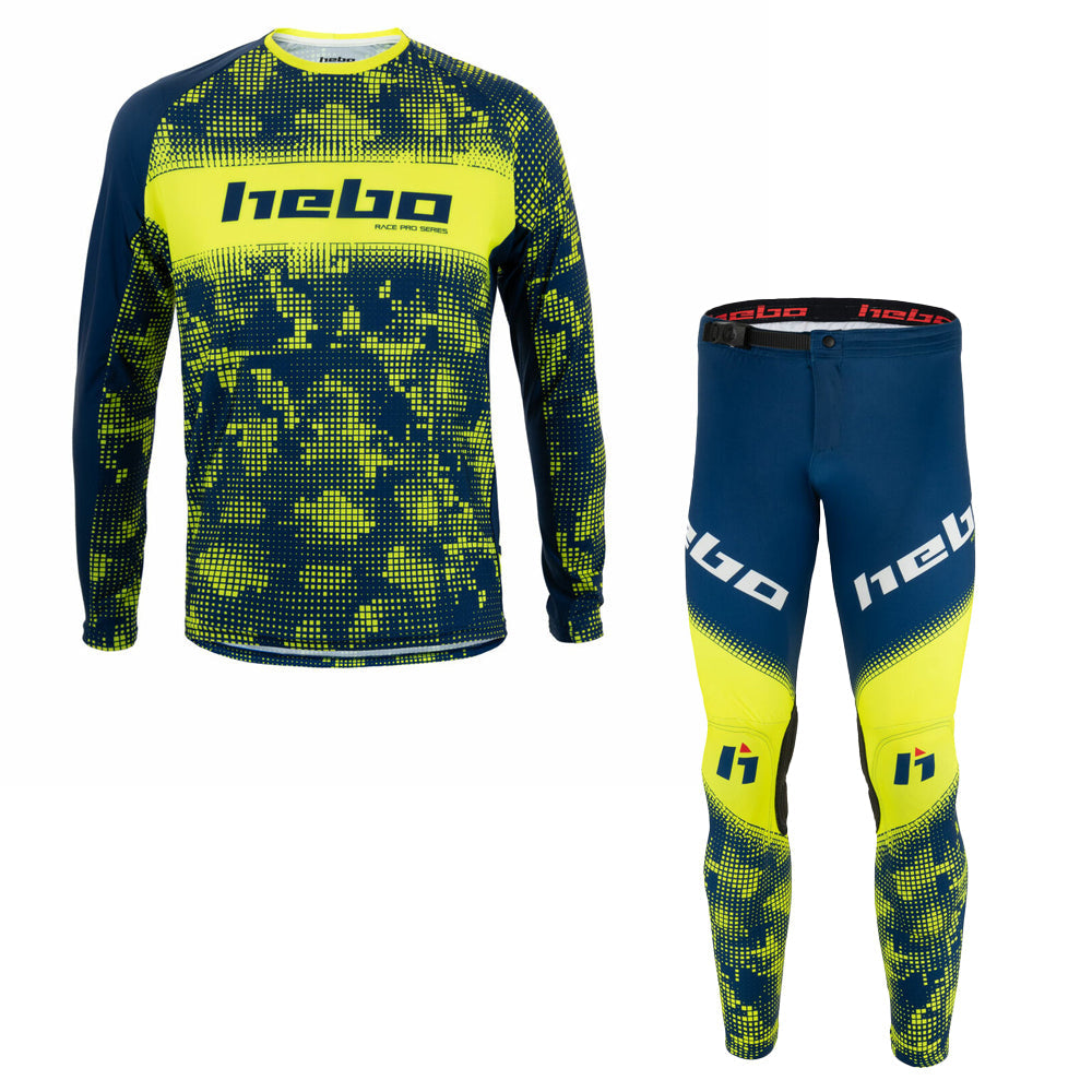 Hebo Trials Kit Combo Pro V Yellow