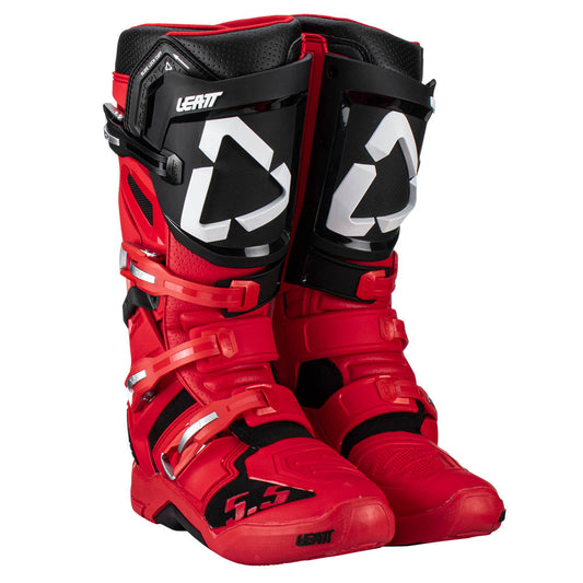 Leatt Moto 5.5 Flexlock Red Boots