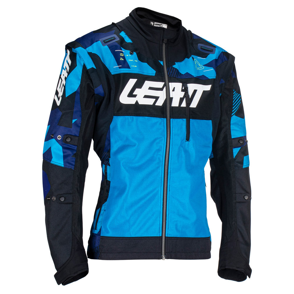 Leatt Moto 4.5 X-Flow Blue Jacket