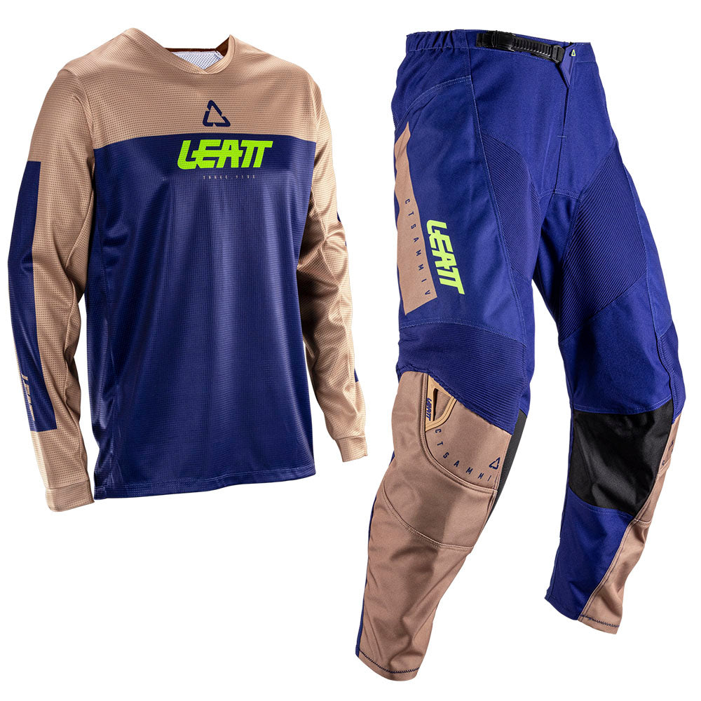 Leatt Moto 3.5 Brown Kit Combo