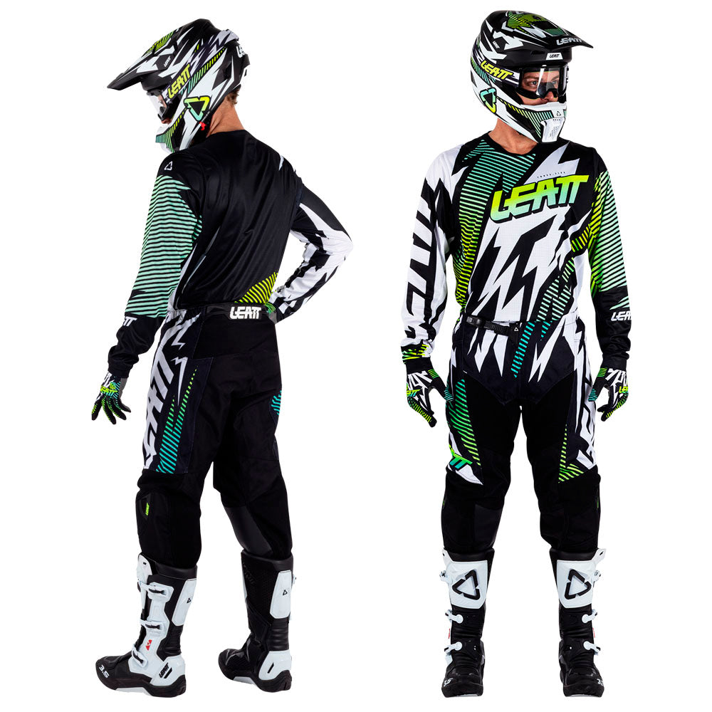 Leatt Moto 3.5 Storm Teal Kit Combo