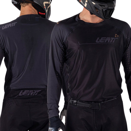 Leatt Moto 5.5 Ultraweld Black Shirt