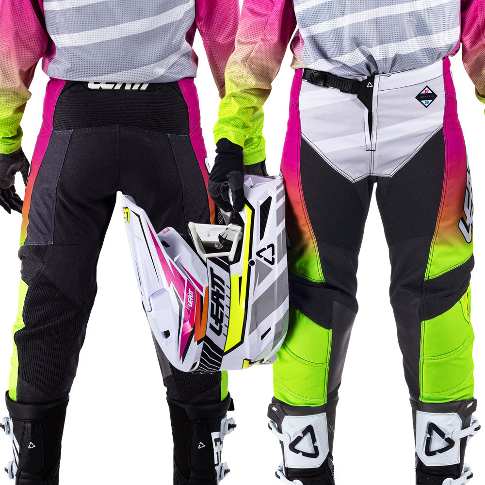 Leatt Junior Moto 3.5 Retro Pink Kit Combo
