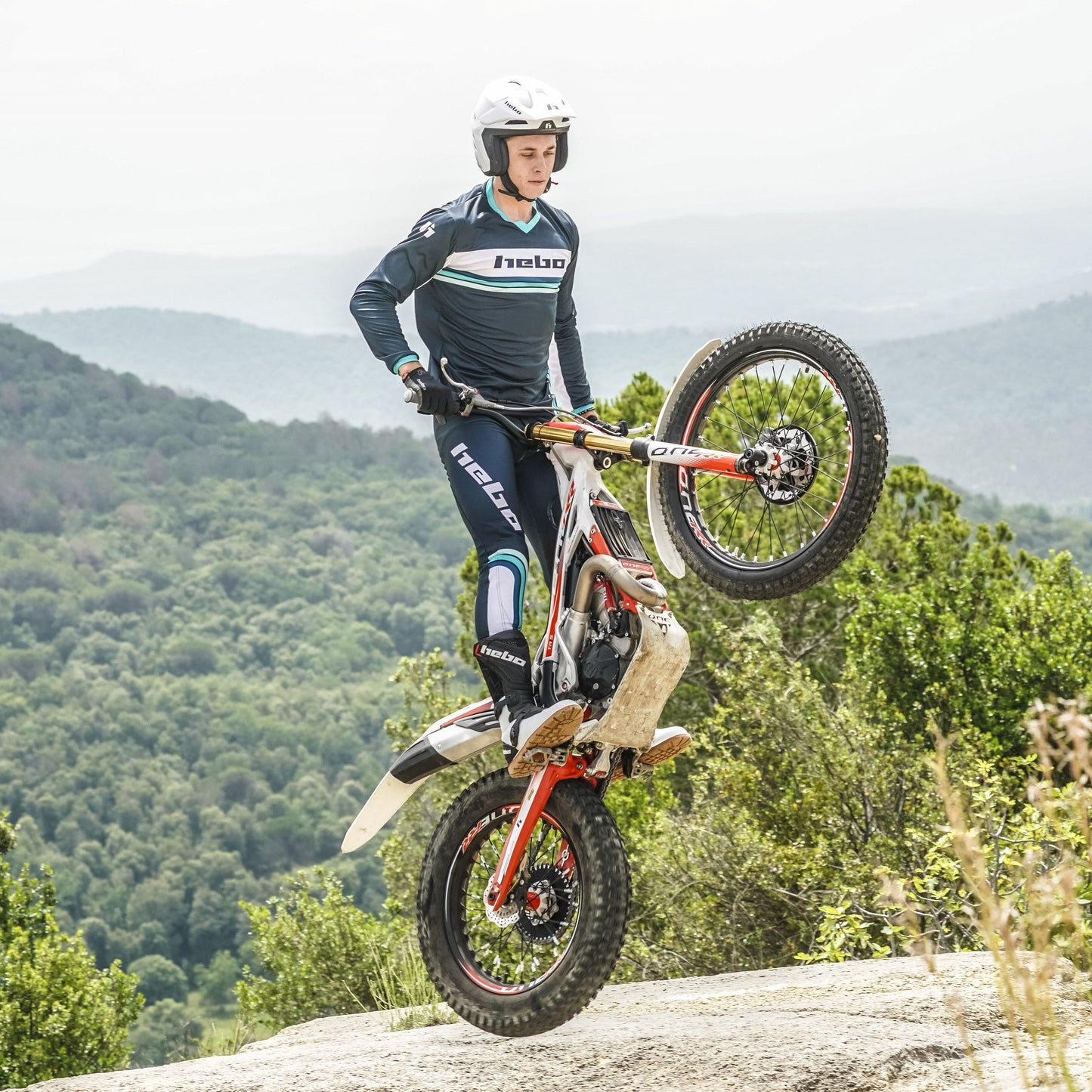 Hebo Trials Kit Combo Pro Retro Green