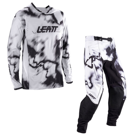 Leatt Moto 4.5 Lite White Kit Combo