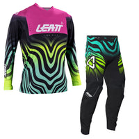 Leatt Junior Moto 4.5 Tiger Pink Kit Combo
