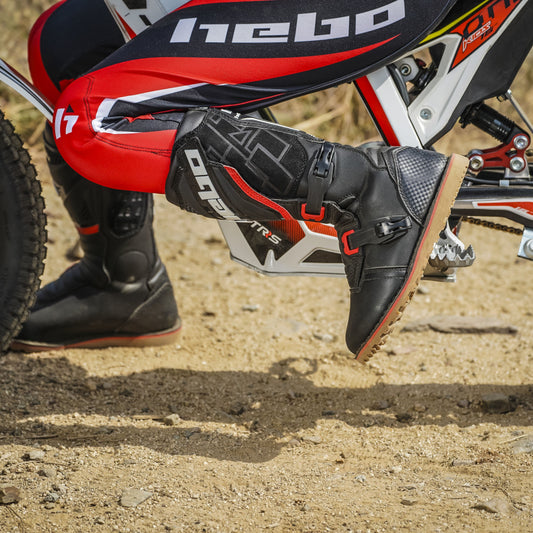 Hebo Trials Kids Tech 2.0 Micro Boots Black