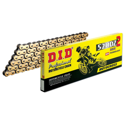 DID Chain DZ2 520X120 Gold & Black