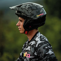 Hebo Trials Zone Pro Camo Helmet Black