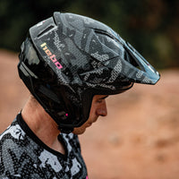 Hebo Trials Zone Pro Camo Helmet Black
