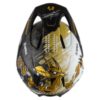 Hebo Trials Zone Race Toni Bou Limited Edition Helmet White