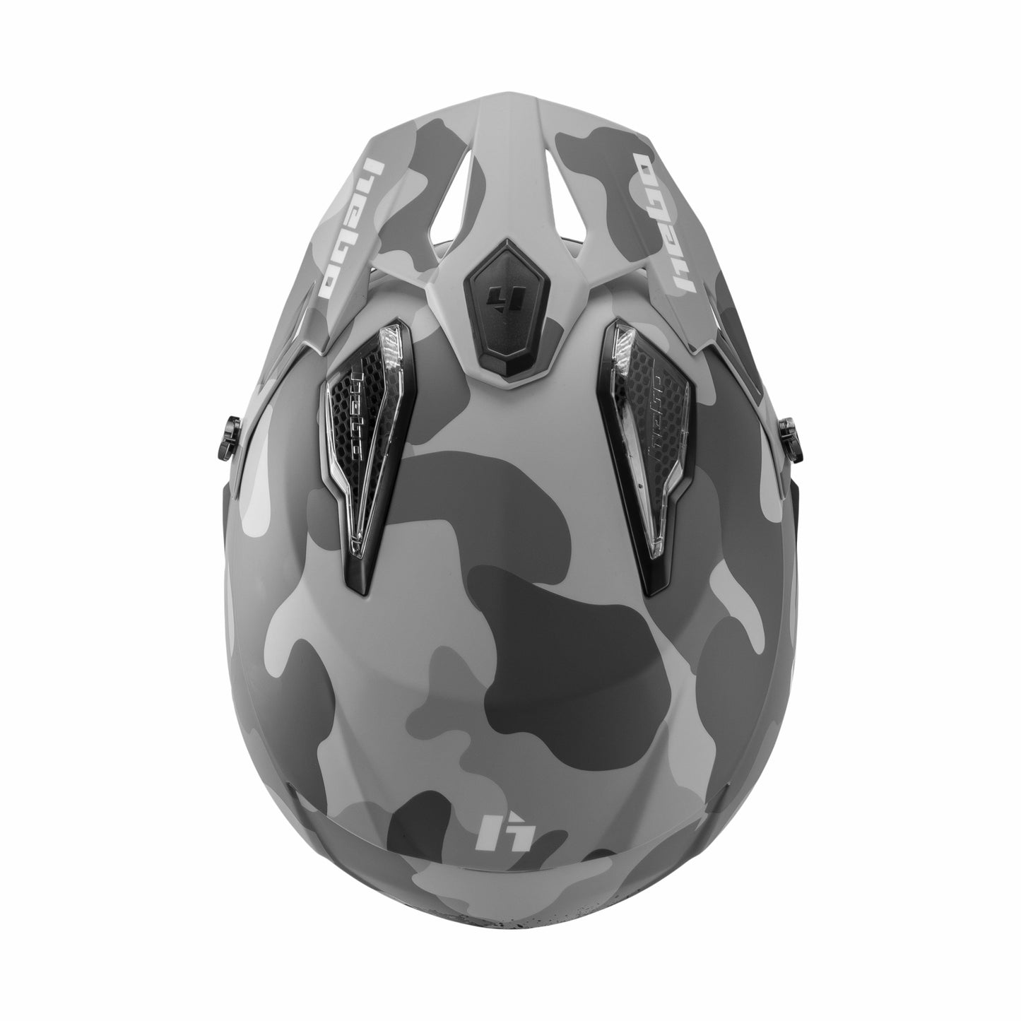 Hebo Trials Zone 5 Camo Helmet Black