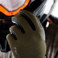 Hebo Trials Nano Pro Gloves Khaki