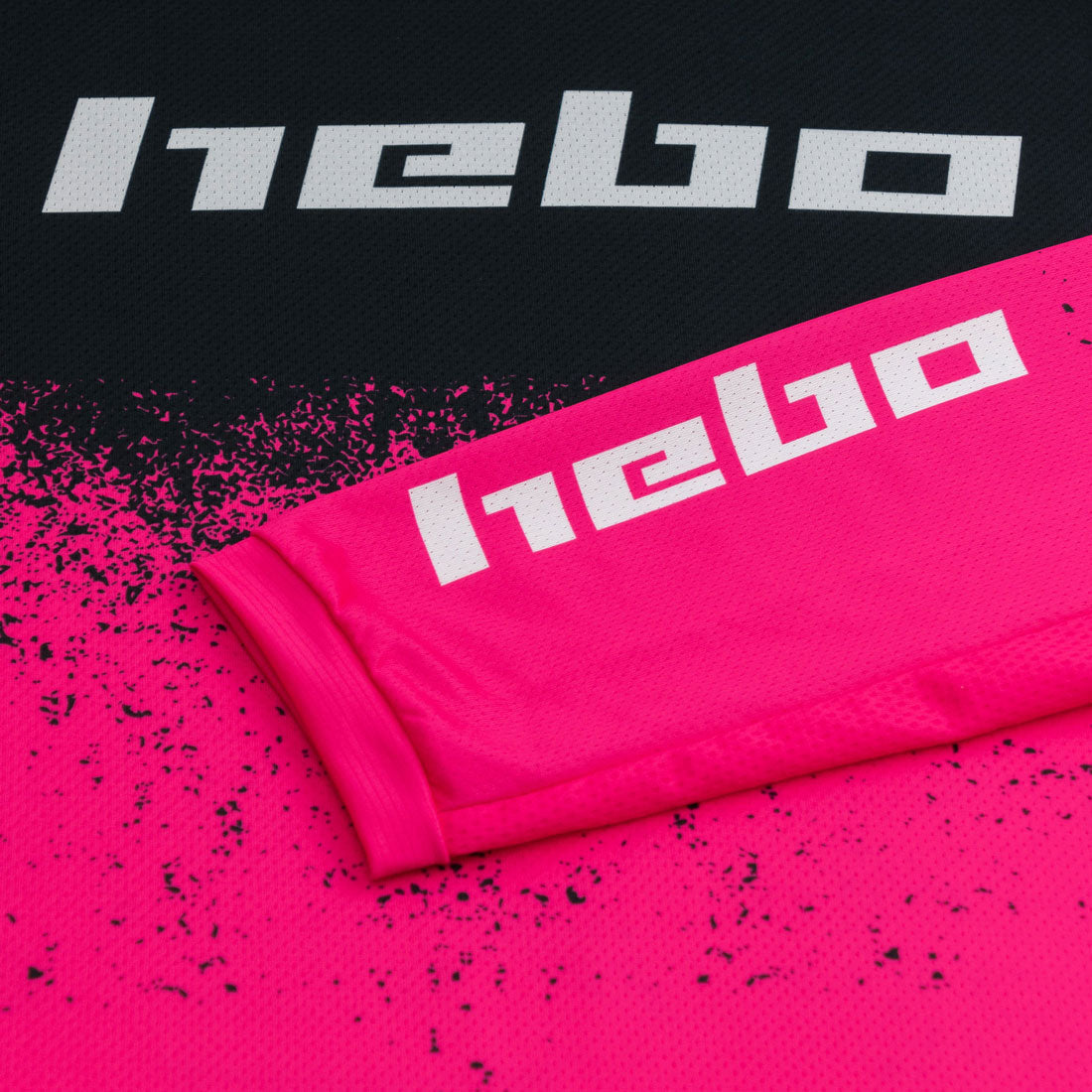 Hebo Trials Kids Pro 24 Dripped Jersey Pink