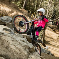 Hebo Trials Kids Pro 24 Dripped Pants Pink