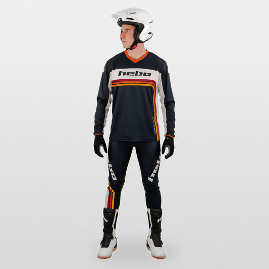 Hebo Trials Kit Combo Pro Retro Red