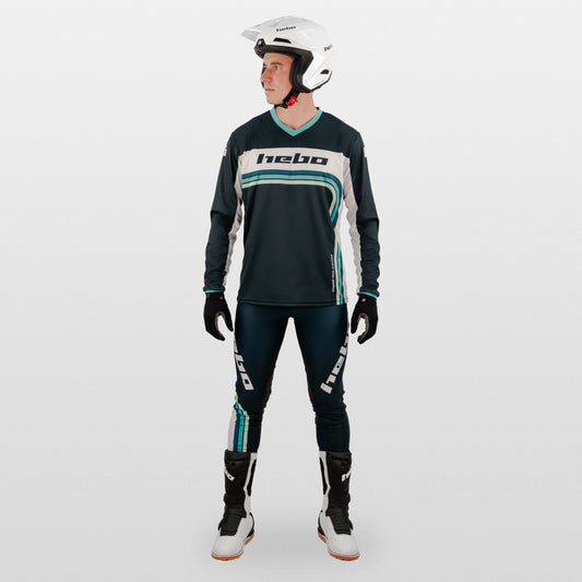 Hebo Trials Kit Combo Pro Retro Green