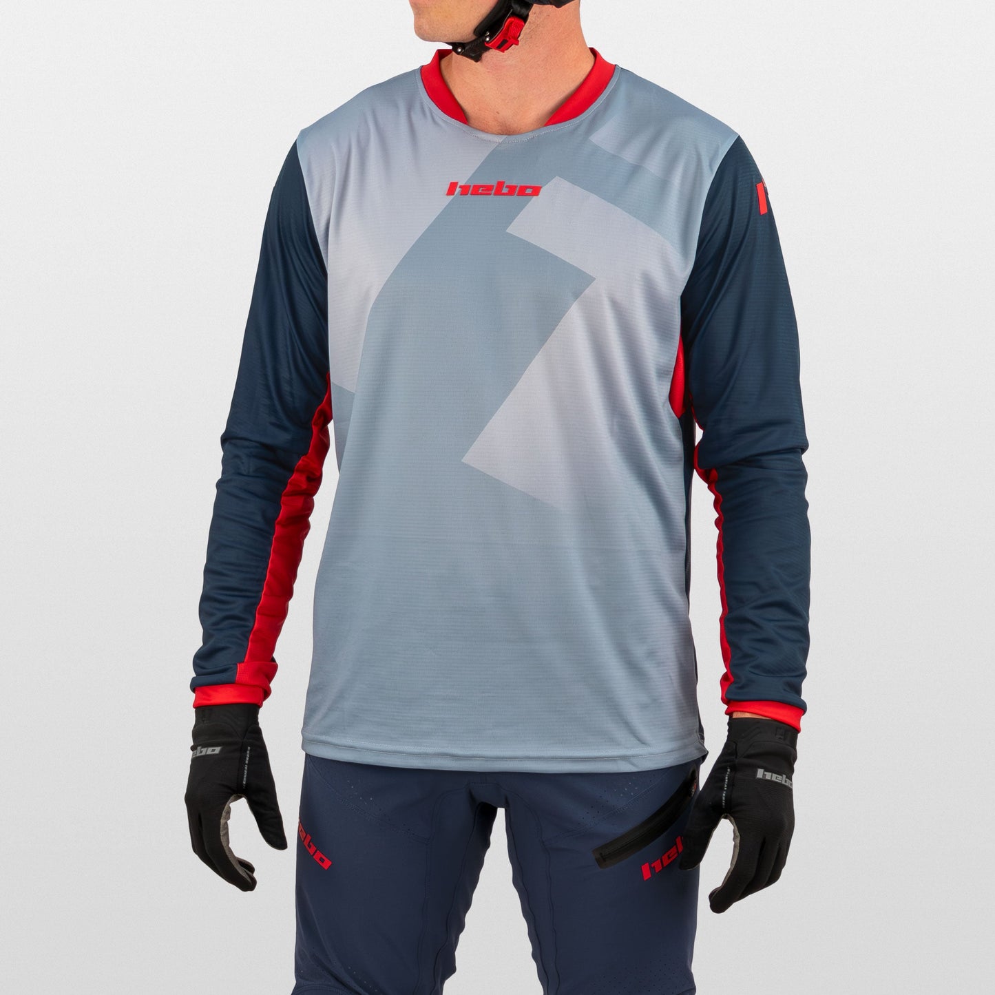 Hebo Trials Tech 25 Jersey Blue